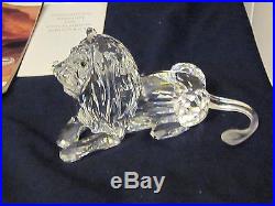 Swarovski Crystal Figurine 1995 Annual Edition Inspiration Africa The Lion