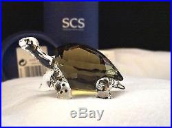 Swarovski Crystal Figurine, 2010 SCS Event Piece, GALAPAGOS TURTLE, Item # 995036