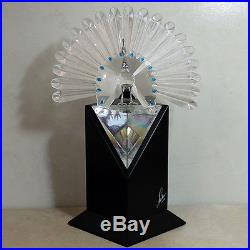Swarovski Crystal Figurine, 218123 Limited Edition The Peacock, 7.5H $7000