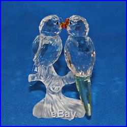 Swarovski Crystal Figurine 680627 ln box Budgies