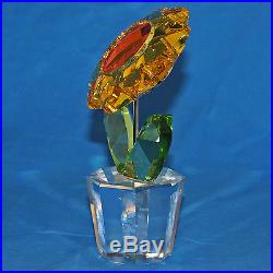 Swarovski Crystal Figurine, 835636 Large Sunflower, 7.5H $650 Mint NO BOX