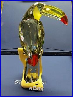 Swarovski Crystal Figurine #850600, Black Diamond Toucan, Retired