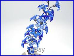 Swarovski Crystal Figurine 9601 Dindori Sapphire Paradise Flower, 677990, MIB