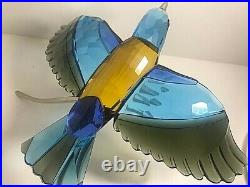 Swarovski Crystal Figurine Birds of Paradise Blue Turquoise Roller 957568