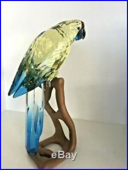 Swarovski Crystal Figurine Birds of Paradise Green Rosella 901601