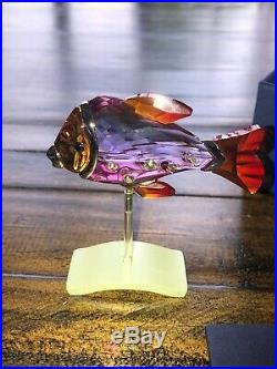 Swarovski Crystal Figurine Camaret Tropical Fish #626205