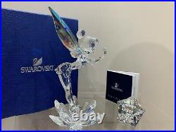 Swarovski Crystal Figurine Disney Collection Tinker Bell Rare 905780 MIB WithCOA