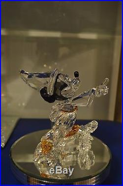 Swarovski Crystal Figurine Disney Large SORCERER MICKEY 2009 (# 0955438)