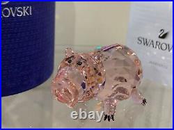 Swarovski Crystal Figurine Disney's Toy Story Hamm The Pig 5489727 MIB WithCOA