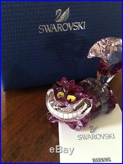 Swarovski Crystal Figurine Disneys Cheshire Cat Nib Retired 5135885