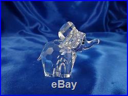 Swarovski Crystal Figurine Elephant #7640 Animal 2 1/2