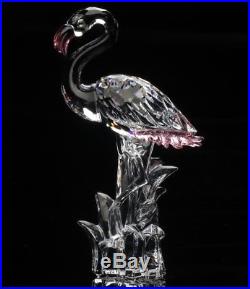 Swarovski Crystal Figurine Flamingo Feathered Beauty Bird 289733 MIB COA NEW
