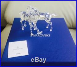 Swarovski Crystal Figurine Foals 2 Horses