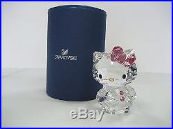 Swarovski Crystal Figurine Hello Kitty Pink Bow 2011 (MIB) 1096877