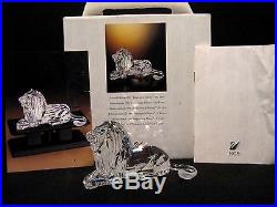 Swarovski Crystal Figurine LION SCS 1995, Item # DO1X951 / 185 410