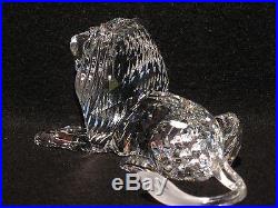 Swarovski Crystal Figurine LION SCS 1995, Item # DO1X951 / 185 410