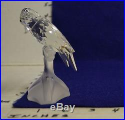 Swarovski Crystal Figurine LOVE BIRDS TOGETHERNESS MARKED SCS 87 MC NO BOX