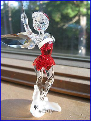 Swarovski Crystal Figurine LTD 2012 DISNEY CHRISTMAS TINKERBELL (RETIRED 2012)
