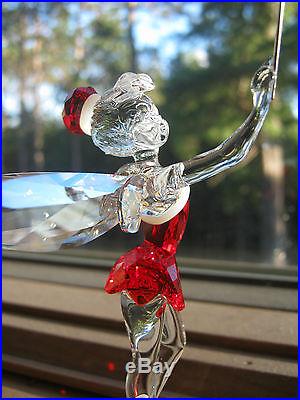 Swarovski Crystal Figurine LTD 2012 DISNEY CHRISTMAS TINKERBELL (RETIRED 2012)