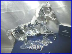 Swarovski Crystal Figurine Large Stallion Horse 898508 MIB WITH COA