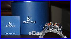 Swarovski Crystal Figurine Lovebirds with Box and Certificate #199123