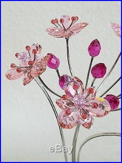 Swarovski Crystal Figurine Paradise flower Dalisa, Cockatoo red retired BOX/COA
