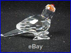 Swarovski Crystal Figurine Parrot #294047, 7621 NR 000 009, Mint in box