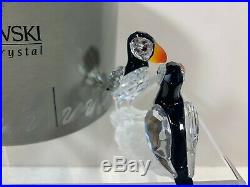 Swarovski Crystal Figurine Puffins 7621 000 008 / 261643 MIB / COA