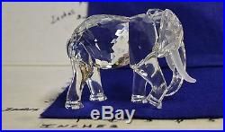 Swarovski Crystal Figurine SCS ELEPHANT AFRICAN INSPIRATION NO BOX