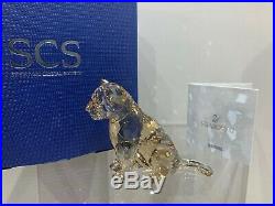 Swarovski Crystal Figurine SCS Lion Cub Brown Member Exclusive 5135896 MIB WithCOA