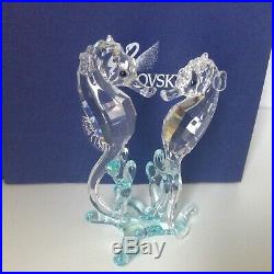 Swarovski Crystal Figurine Sea Horses