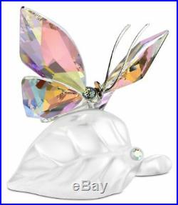 Swarovski Crystal Figurine Sparkling Butterfly Colored 1113559 MIB WithCOA