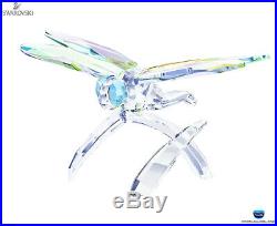 Swarovski Crystal Figurine Sparkling Dragonfly Colored 5005062 MIB WithCOA