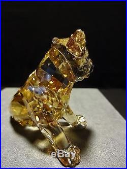 Swarovski Crystal Figurine TIGER CUB Sitting, SCS 2010, Item # 1016678