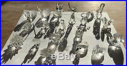 Swarovski Crystal Figurines Lot, 19 Pieces