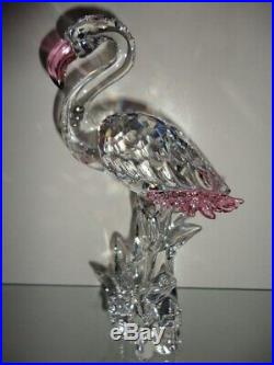 Swarovski Crystal Flamingo #289733 Retired 2011 Original box Mint
