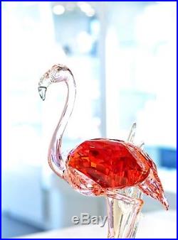 Swarovski Crystal Flamingo Red Exotic Bird Large 5302529 Brand New In Box
