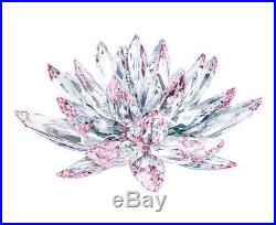 Swarovski Crystal Flower Figurine LOTUS, Light Rose 5100663 New