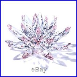 Swarovski Crystal Flower Figurine LOTUS, Light Rose 5100663 New