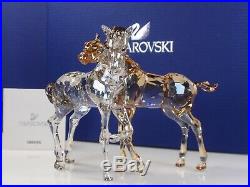 Swarovski Crystal Foals Playing Mib #1121627