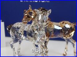 Swarovski Crystal Foals Playing Mib #1121627