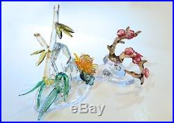 Swarovski Crystal Four Noble Plants Asian Chinese 5283057 Brand New in Box