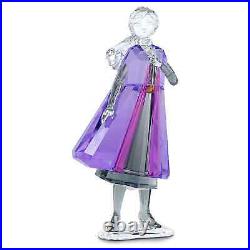 Swarovski Crystal Frozen 2 Anna Figurine Decoration, Purple, 5492736