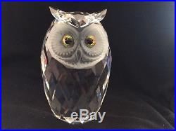 Swarovski Crystal Giant Owl Figurine