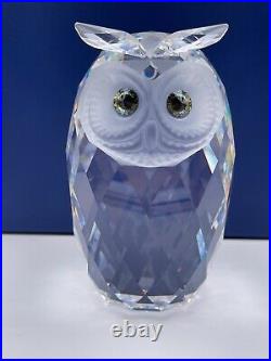 Swarovski Crystal Giant Owl Retired #10125