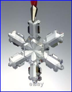 Swarovski Crystal Glass 1992 Annual Snowflake Holiday Ornament Retired in Box
