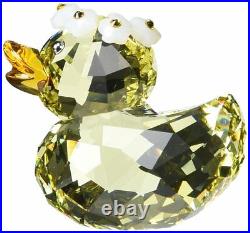 Swarovski Crystal Happy Duck Charming Daisy, NIB