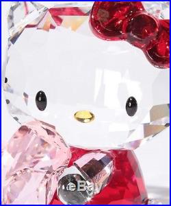 Swarovski Crystal Hello Kitty 5135886 Heart Figurine Doll Figure Japan Gift NIB