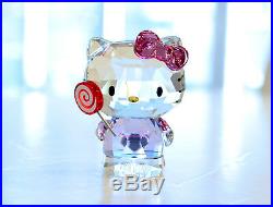 Swarovski Crystal Hello Kitty Lollipop Pink 5269295 Brand New In Box