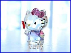 Swarovski Crystal Hello Kitty Lollipop Pink 5269295 Brand New In Box